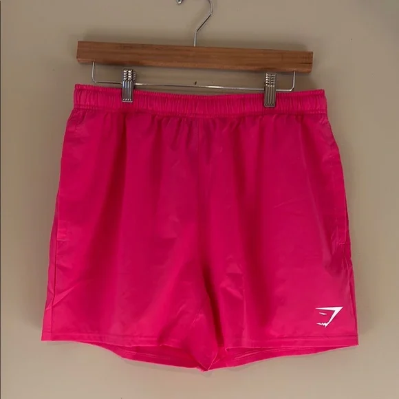 Gymshark Pink Shorts - Size Large - NWT - Picture 1 of 9